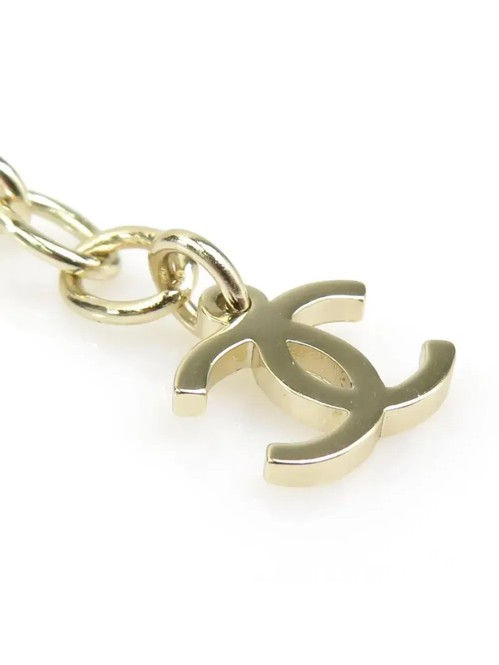 Auth Chanel Cc Logo Necklace Gold Metal #293541C62B